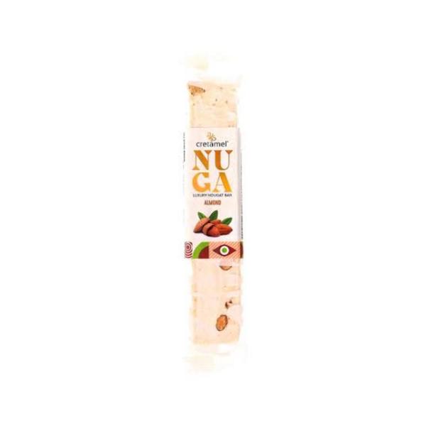 Luxury Cretamel Naugat Almond Bar - 70g