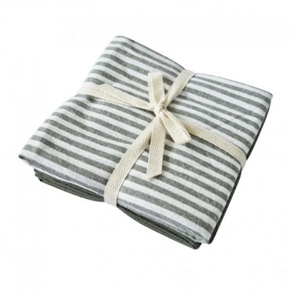 3 Pack Green Katerina Tea Towel - 50cm x 70cm