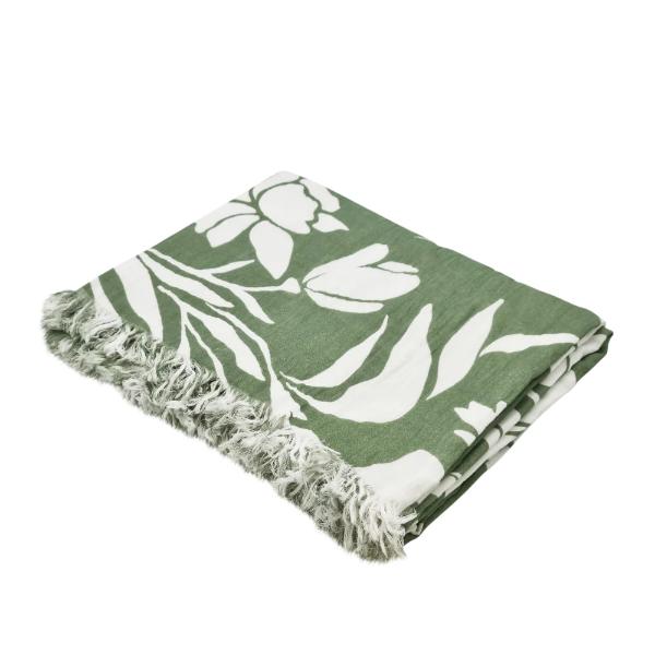 Forest Jasmine Throw - 130cm x 160cm