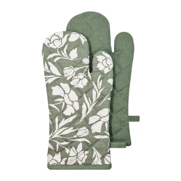 2 Pack Jasmine Forest Oven Mitt