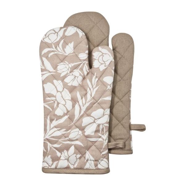 2 Pack Jasmine Nude Oven Mitt - 19cm x 35cm