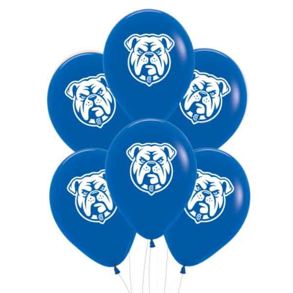 6 Pack NRL Bulldogs Balloons - 30cm