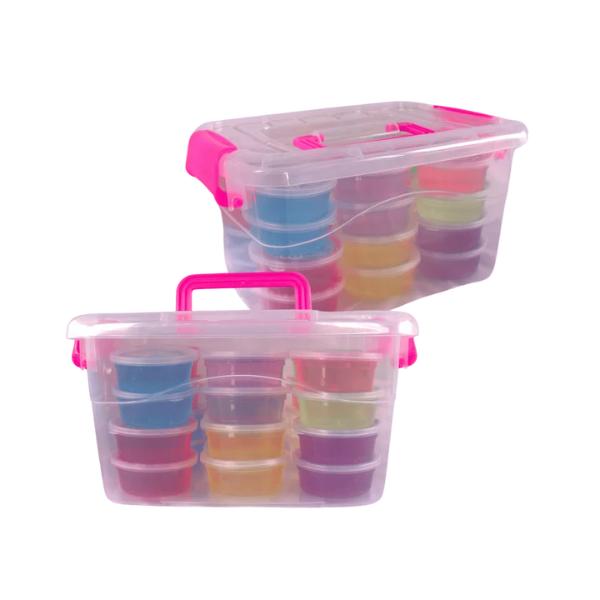 24 Pack Crystal Mud Tub