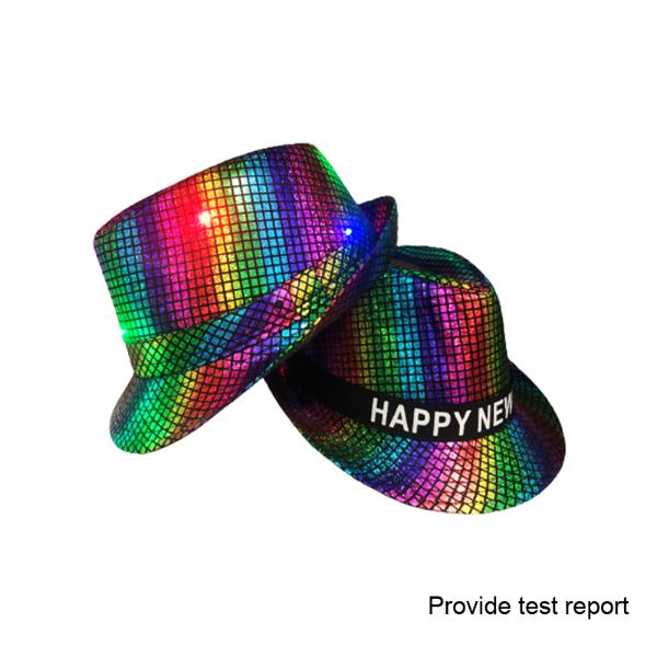 Shimmering Mermaid New Year Led Fedora