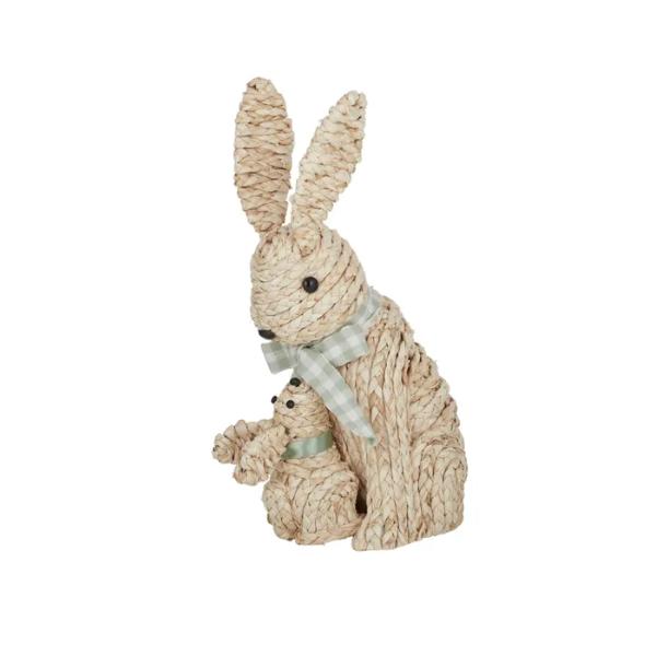 Natural Brenda With Bub Corn Decor - 19cm x 33cm