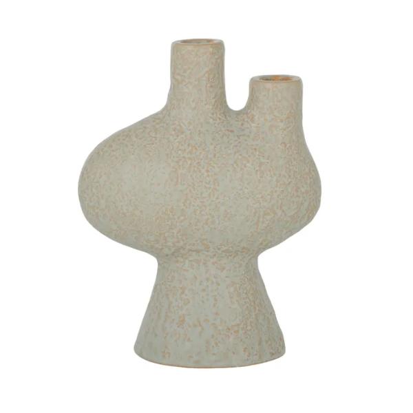 Ophelia Ceramic Vase - 16.5cm x 8cm x 21.5cm