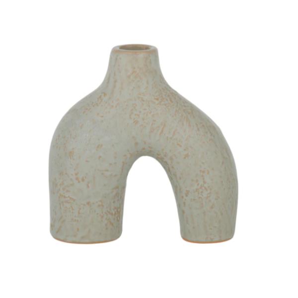 Jasper Ceramic Vase - 14cm x 6cm x 14.5cm