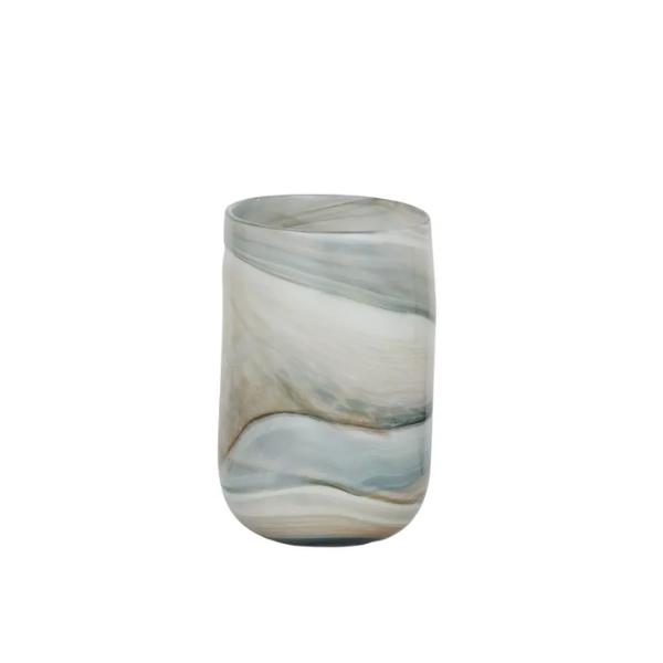 Blue Robe Glass Vase - 13cm x 20cm