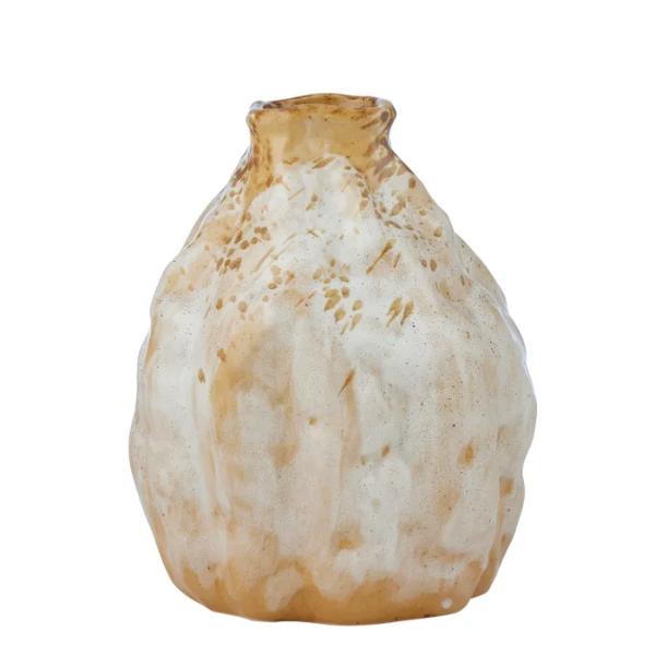 Natural Andorra Ceramic Vase - 21cm x 25cm