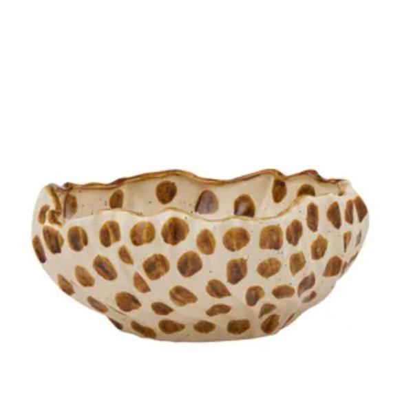 Brown Brun Ceramic Bowl - 31cm