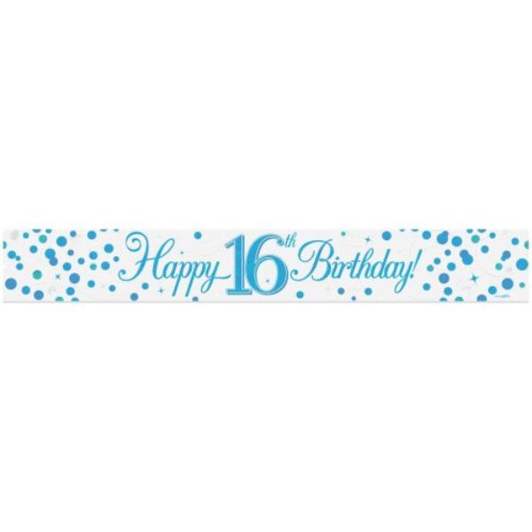 BANNER 2.7M SPARKL.FIZZBLUE 16
