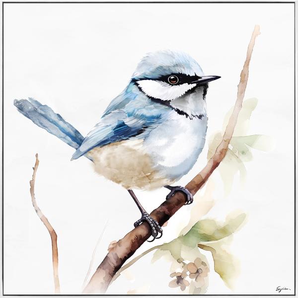 Feathery Flirtation Paint Wall Art - 83cm x 83cm