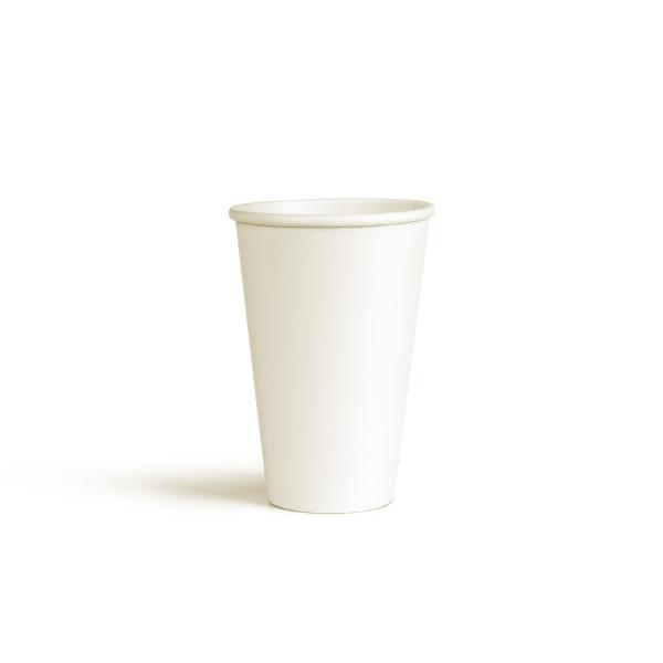 12 Pack White Paper Cup - 450ml