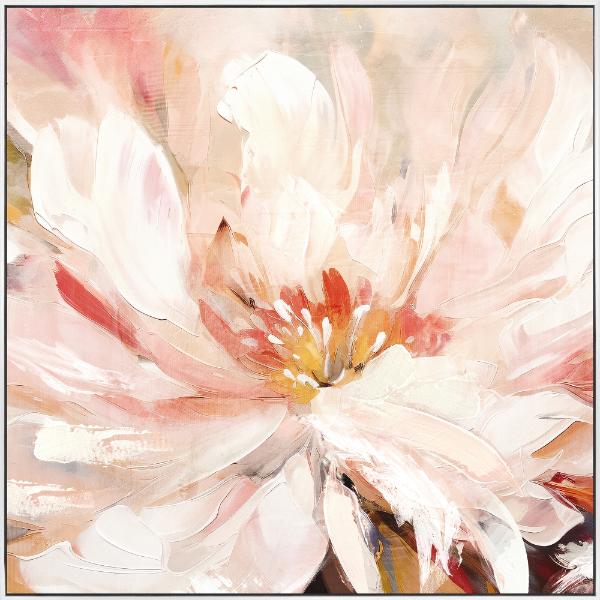 Floral Finesse Painting Wall Art - 83cm x 83cm