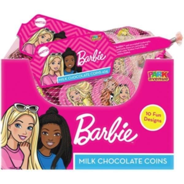 Paf Barbie Milk Choc Coins - 43g