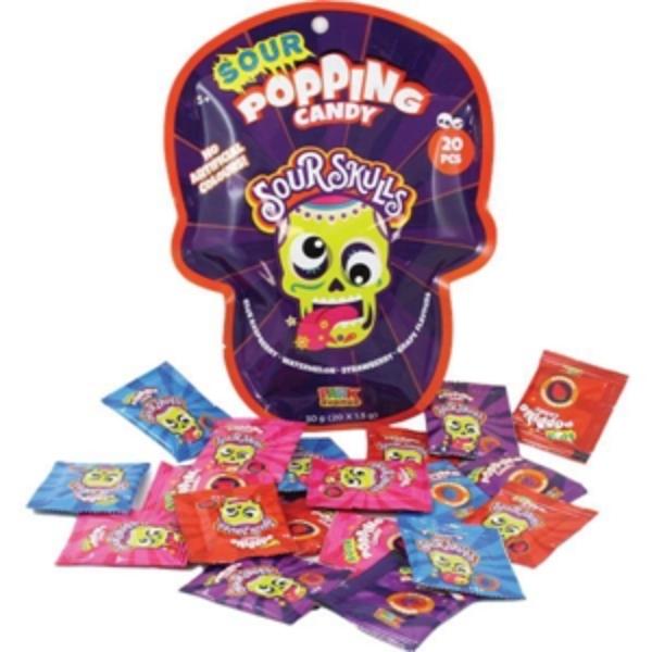 Paf Sour Skulls Pop Candy - 30g