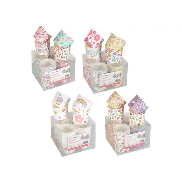 40 Pack Cupcakes Box - 6cm