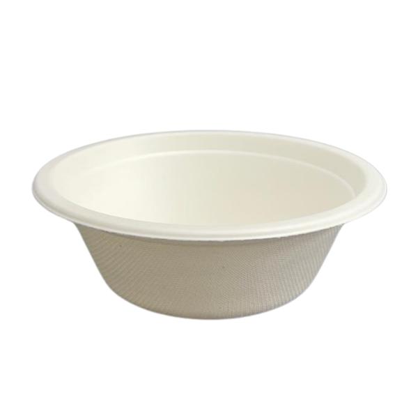 20 Pack Eco Friendly Zafpack Sugarcane Bowl - 350ml