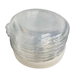 Load image into Gallery viewer, 20 Pack Eco Friendly Zafpack Sugarcane Bowls With Pet Flat Lid - 1200ml
