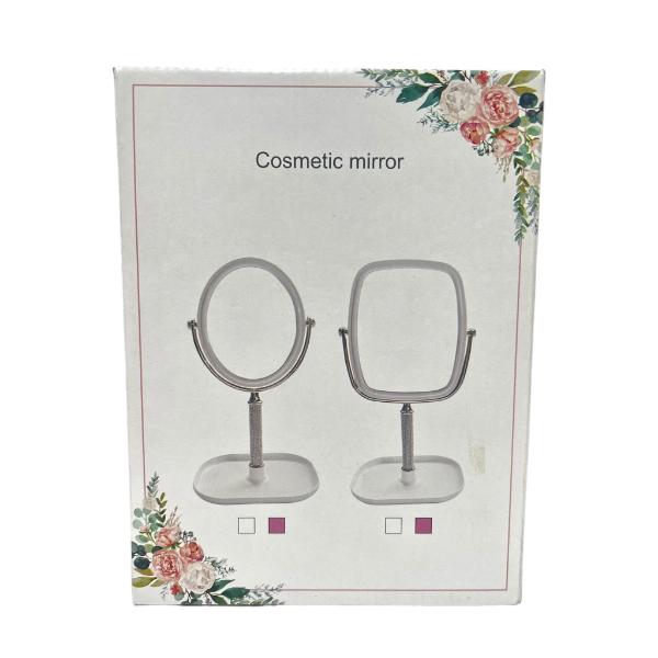 2 Pack Diamonte Stand With Mirror - 24cm