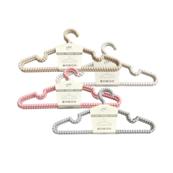 4 Pack Pearl Clothes Hanger