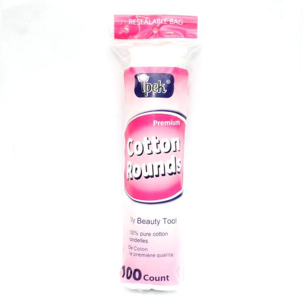 100 Pack Round Cotton | The Base Warehouse