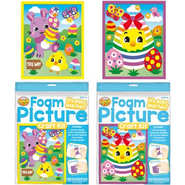 Easter Picture Craft Foam Kit - 25cm x 30cm