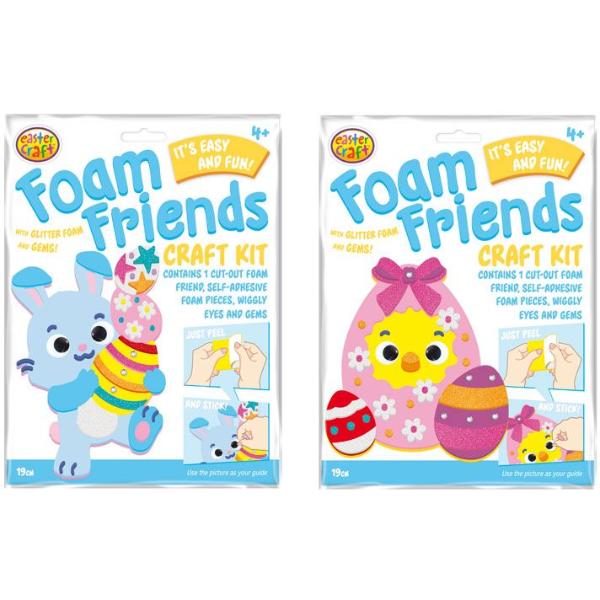 Easter Foam Friends Craft Kit - 19cm