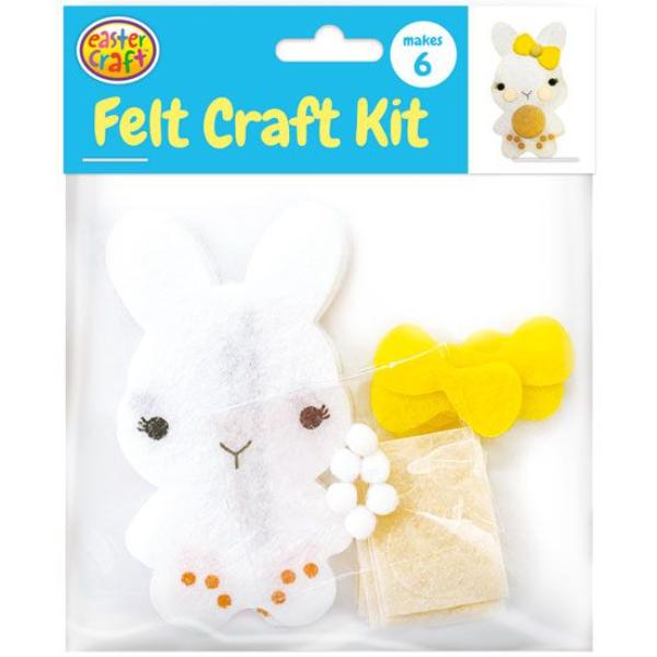 6 Pack Easter Assorted Felt Craft Kit