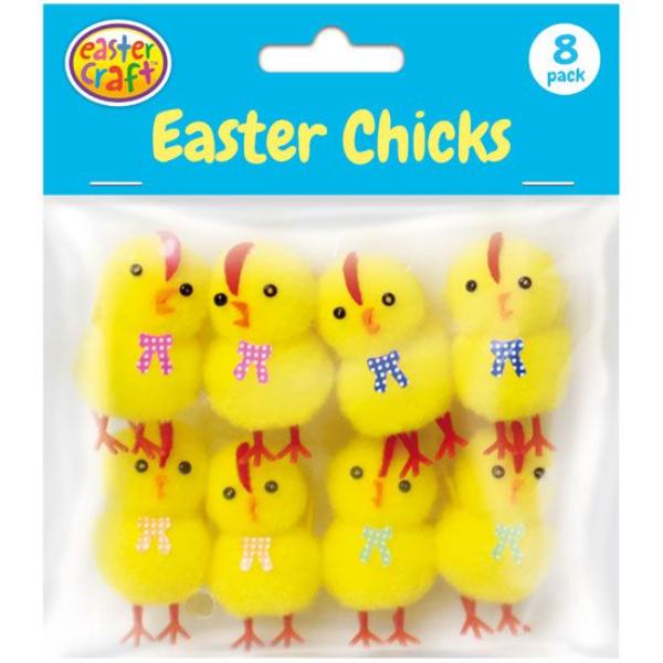 8 Pack Easter Chicks