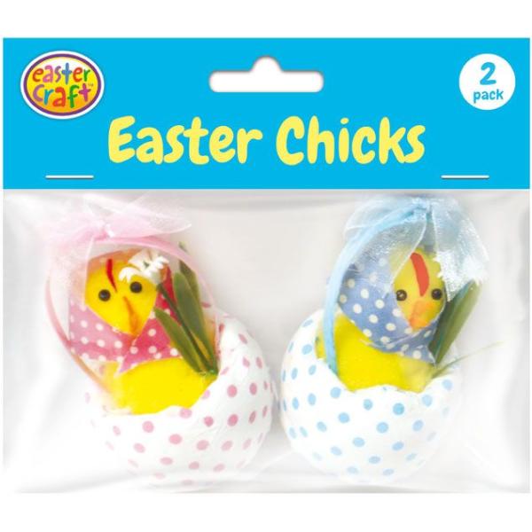 2 Pack Easter Chicks