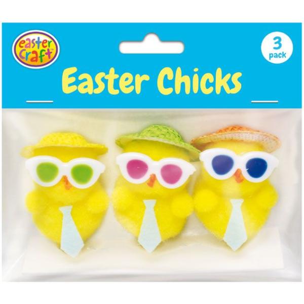 3 Pack Easter Chicks