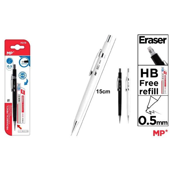 Metallic Mechanical Pencil + Lead - 0.5mm