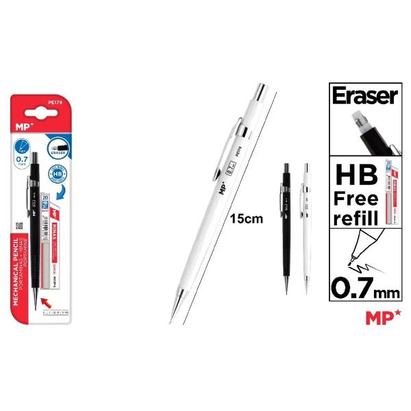 Metallic Mechanical Pencil + Lead - 0.7mm