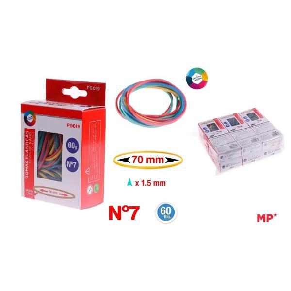 70mm Elastic Bands - 60g
