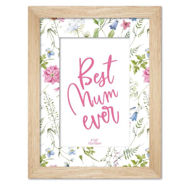 Meadow Bouquet Photo Frame - 17.3cm x 22.2cm