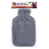 Load image into Gallery viewer, Coral Fleece Cover Hot Water Bottle - 1.7L

