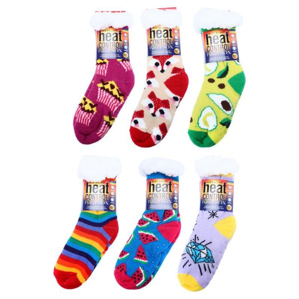 Adults Heat Control Extra Thick Sherpa Socks