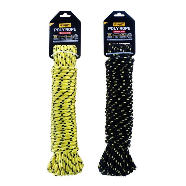 Diamond Braided Polyrope - 0.8cm x 15m