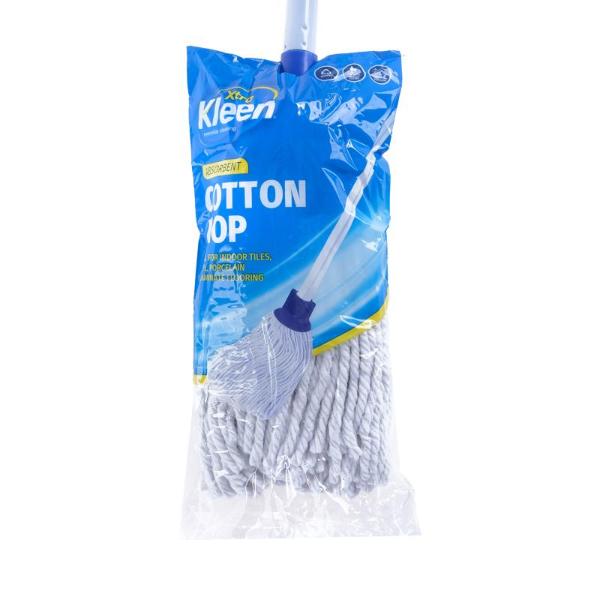 Cotton Mop With Handle - 24cm x 120cm
