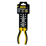 Load image into Gallery viewer, Premium Black &amp; Yellow Long Nose Comfort Grip Handle Plier - 1.5cm
