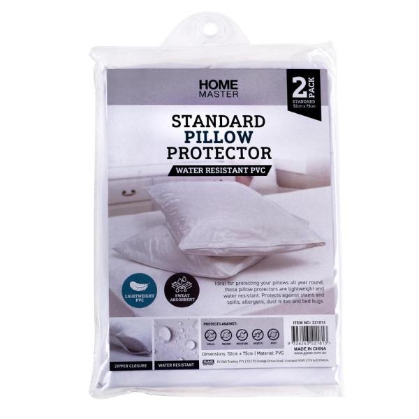 2 Pack Pillow Protector - 52.5cm x 75cm