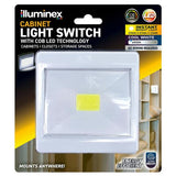 Load image into Gallery viewer, Illuminex 3W 120 Lumens Cob Led Magnetic Cabinet Light Switch - 8.7cm x 8.7cm x 2.8cm
