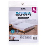 Load image into Gallery viewer, Double Bed Water Resistant PVC Fitted With Elastic Mattress Protector - 130cm x 190cm x 35cm
