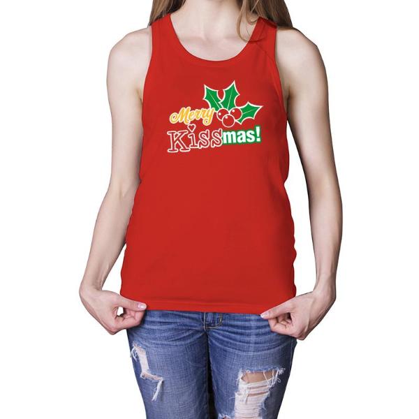 Womens Assorted Christmas Singlet