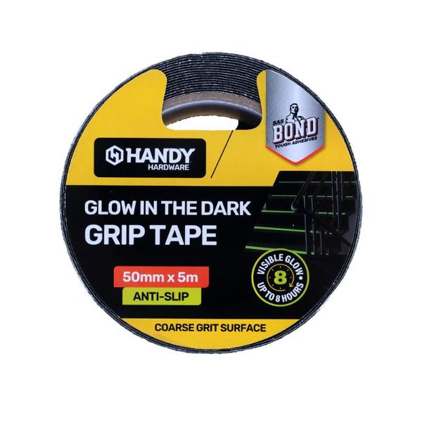 Glow In The Dark Non Slip Grip Tape - 5cm x 500cm