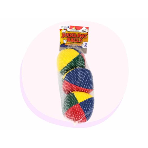 3 Pack Juggling Balls - 5.5cm