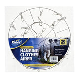 Load image into Gallery viewer, Stainless Steel Pegs Hanging Airer With 20 Pegs
