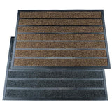 Load image into Gallery viewer, Mat Outdoor Rubber 60cm x 90cm Black / Brown Assorted in Carton
