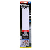 Load image into Gallery viewer, 9 Pack White Pre Cut Non Slip Grip Bathroom Strip Tape - 30cm x 1.8cm
